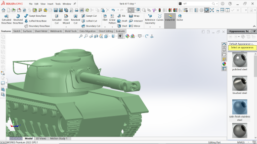 坦克-67玩具3D打印缩略图
